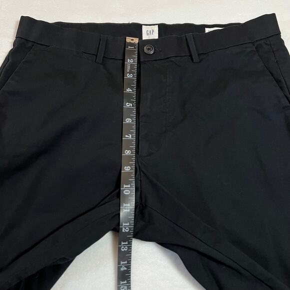 Gap Men's Relaxed Straight Leg Chino Pants Size 33 x 32 Minimalist Career Casual - Picture 10 of 11